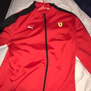 Scuderla Ferrari Red T7 Track Jacket